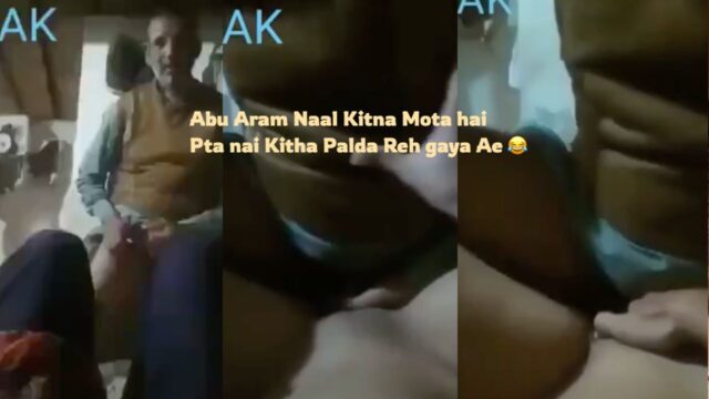 Abbu Aram Naal Karo Kitna Mota Hai Viral Leaked Video, Abu g Abu g Viral Leaked FULL Video