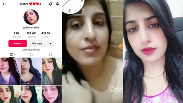 Paki TikToker Nimra Leaked Nude Video, itsnimra295 Tiktoker Leaked Video