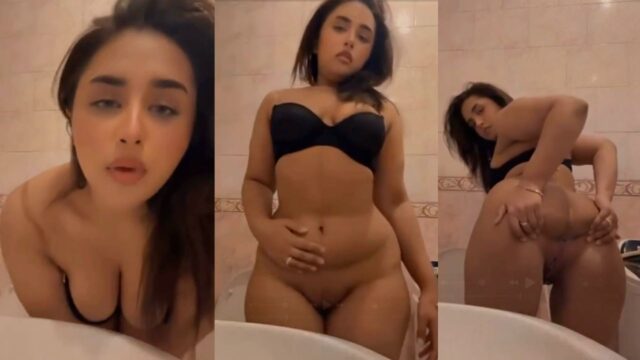 Minahil Malik New Nude Video “Usman Ye Video Apke Liye Hai” Full Video Showing Ass, Boobs
