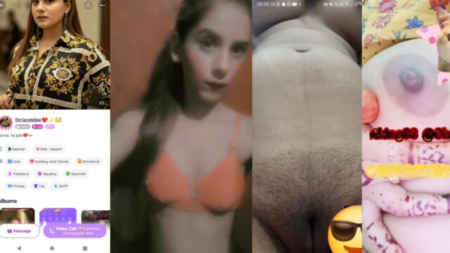 Cute Paki Tango & Chamet babe Dr Jasmine 83605060 Showing Boobs and Pussy with Fingering On Video Call