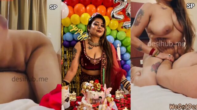 Famous Instagram Model Susmita Malik Gets Fully Nude and Fucked Hard by Her Boyfriend on Birthday