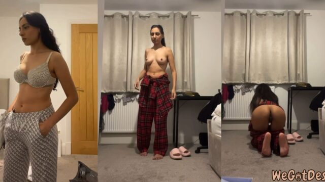 Sexy Big Ass Girl with Hot Figure Reveals Her Entire Nude Body Leaked