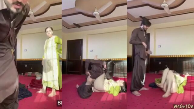 Pakistani Young Boy Fucks Friend’s Mom on Floor